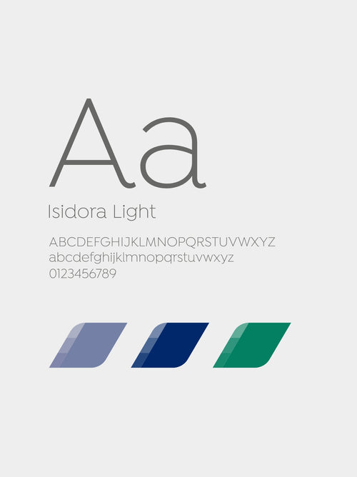 Font guidelines.
