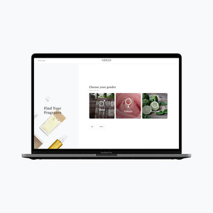 Arran Aromatics fragrance finder.