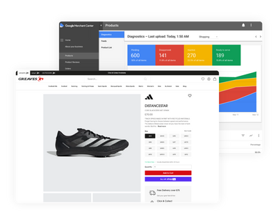 A Google ad campaign product data feed.
