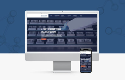 BioAscent desktop and mobile website.