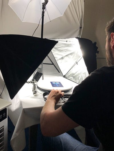 Our Photographers taking photos of Calman Technology.