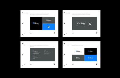 Olison brand guidelines.