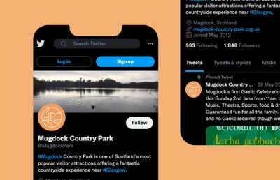 The Mugdock country park X profile.