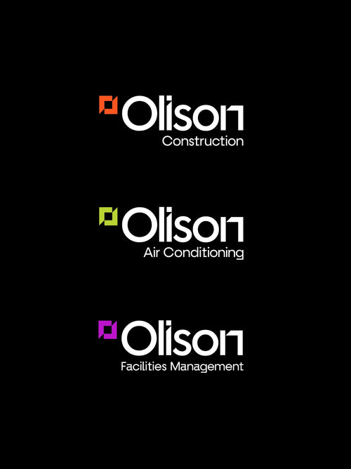 Olison construction logos.