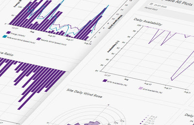 Data and metrics in a notebook.
