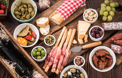 A platter of food from Somni's Gastro Boutique.