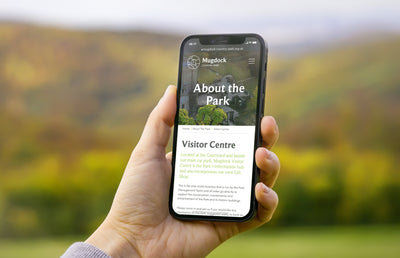 The Mugdock country park mobile website.