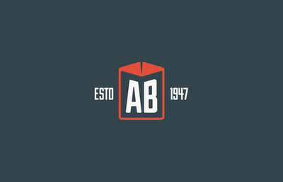 AB Handling Estd. 1947 simplified logo.