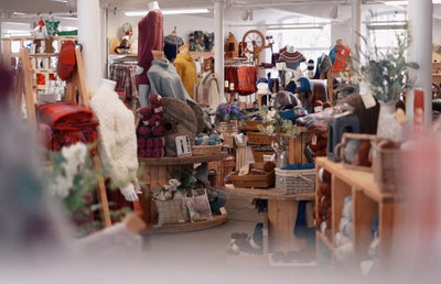 The New Lanark spinning store.