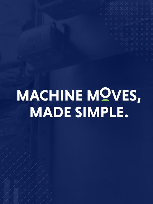 Logos Logistics slogan: Machine Moves Made Simple.