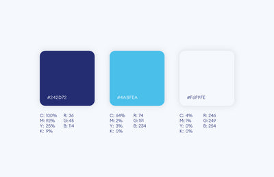 Our Health Our Knowledge colours.