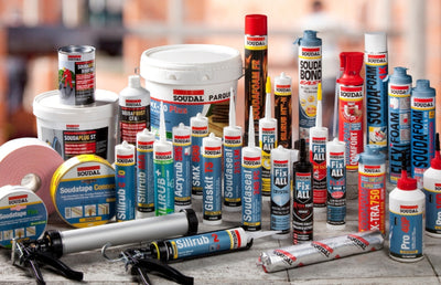 Platinum Chemical's range of Soudal products.