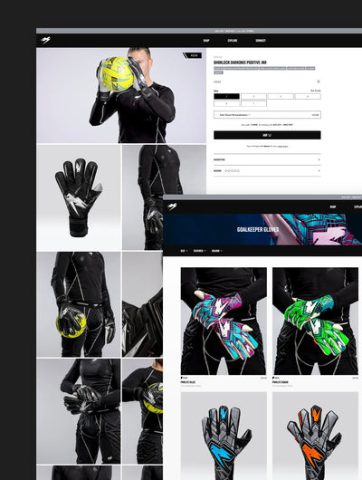 A product page on the Kaliaaer desktop website.