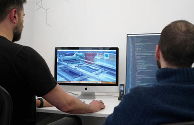 The MP developers building the Calman website.