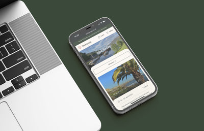 The Skotganga mobile website.