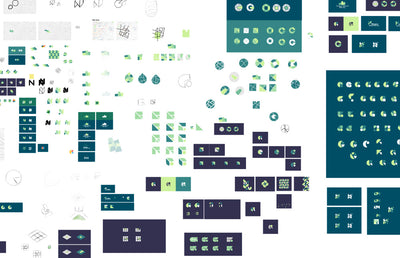 Glasgow NPC logo variations.