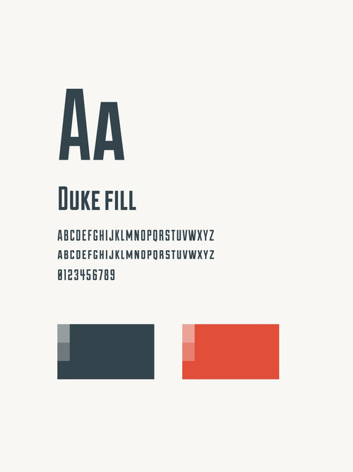 Alex Baird Handling brand guidelines, fonts and colours.