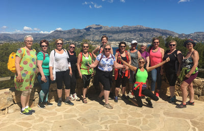 A group of tourists.