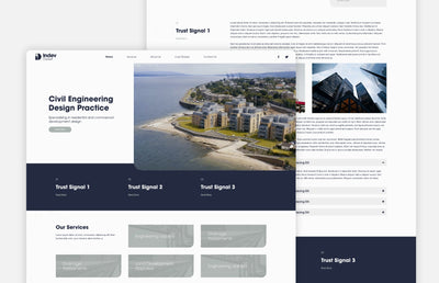 The Indev consultant desktop website.