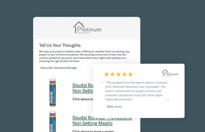 Platinum Building Chemicals product reviews.