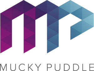 Mucky Puddle logo.
