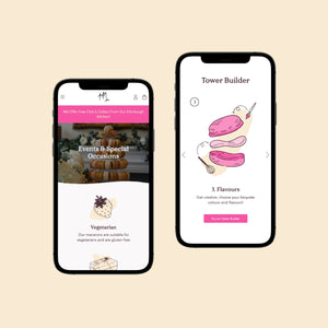 The Tower Builder page on Mademoiselle Macaron.