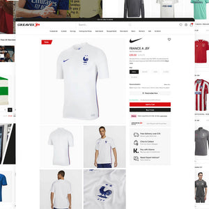 The Greaves Sports product page.