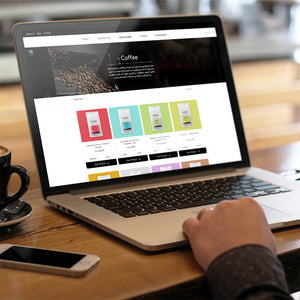 The Machina desktop website.