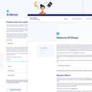 Our Health Our Knowledge website.