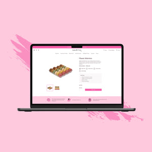 The Mademoiselle Macaron product page.