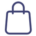 A Shopify shopping cart icon.